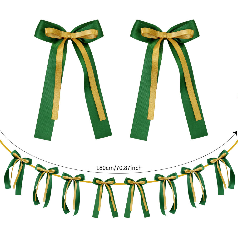 Hanging Multi-Color Ribbon Bows for Birthday Party Decor