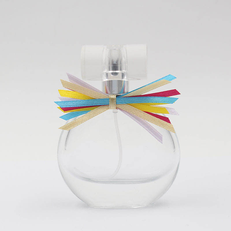 Custom Pre-Tied Satin Bows w/ Elastic Loop for Perfume