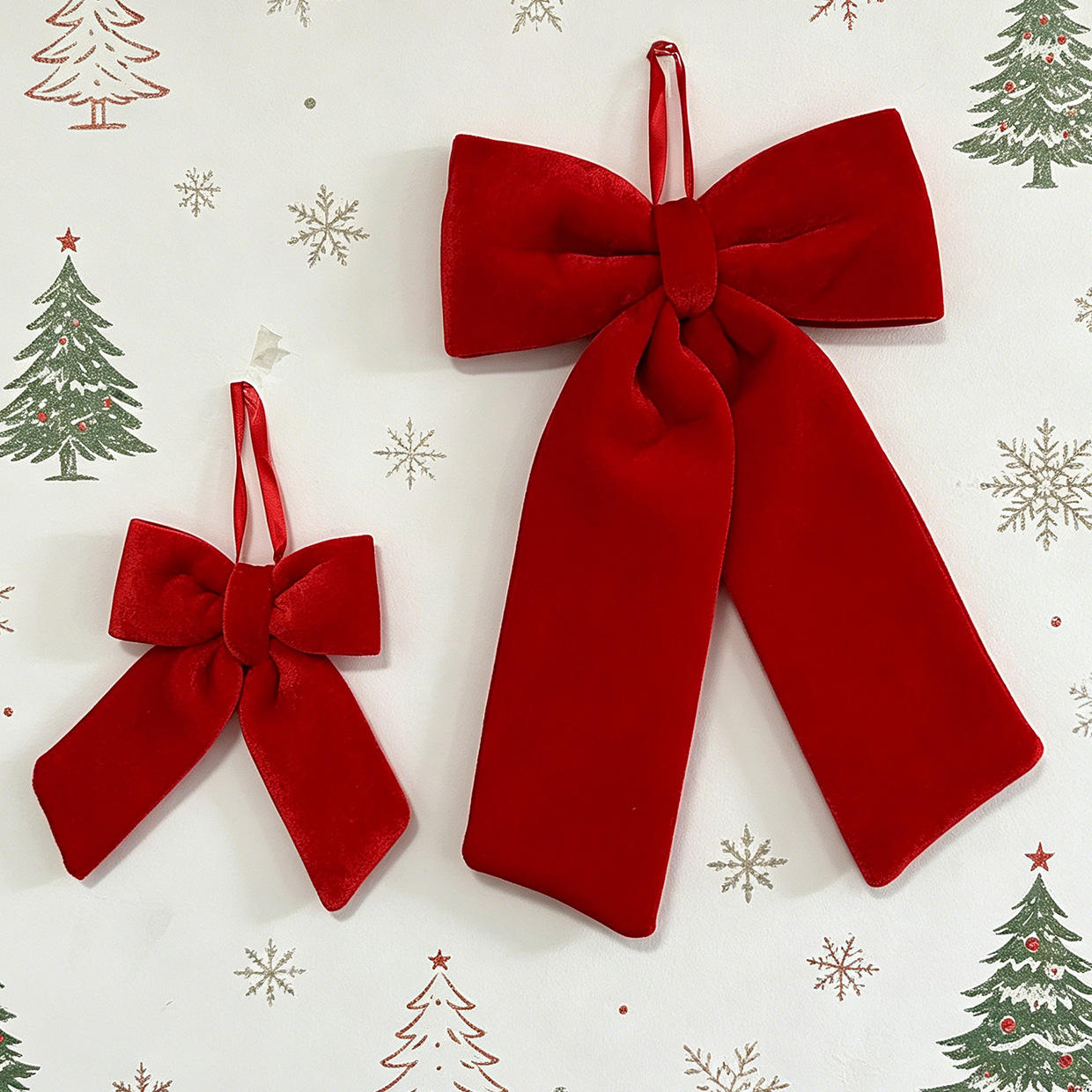 large burgundy tree bow large burgundy tree bow