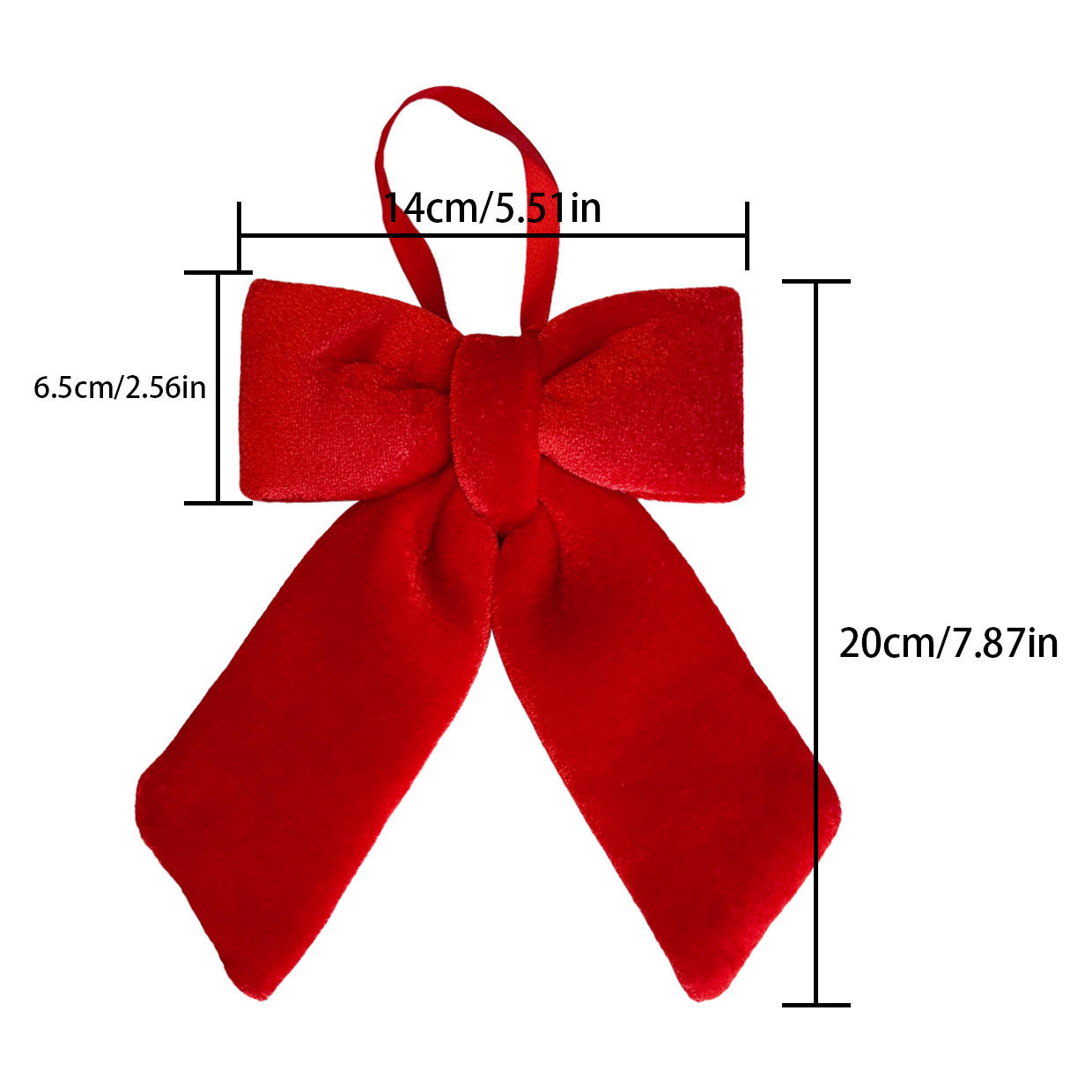 Red Velvet Christmas Bow Large Burgundy Tree Gift Wrap