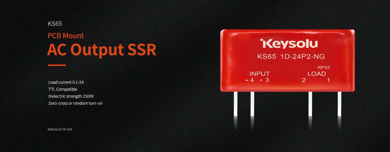 KS65 SSR PCB MOUNT-AC Output
