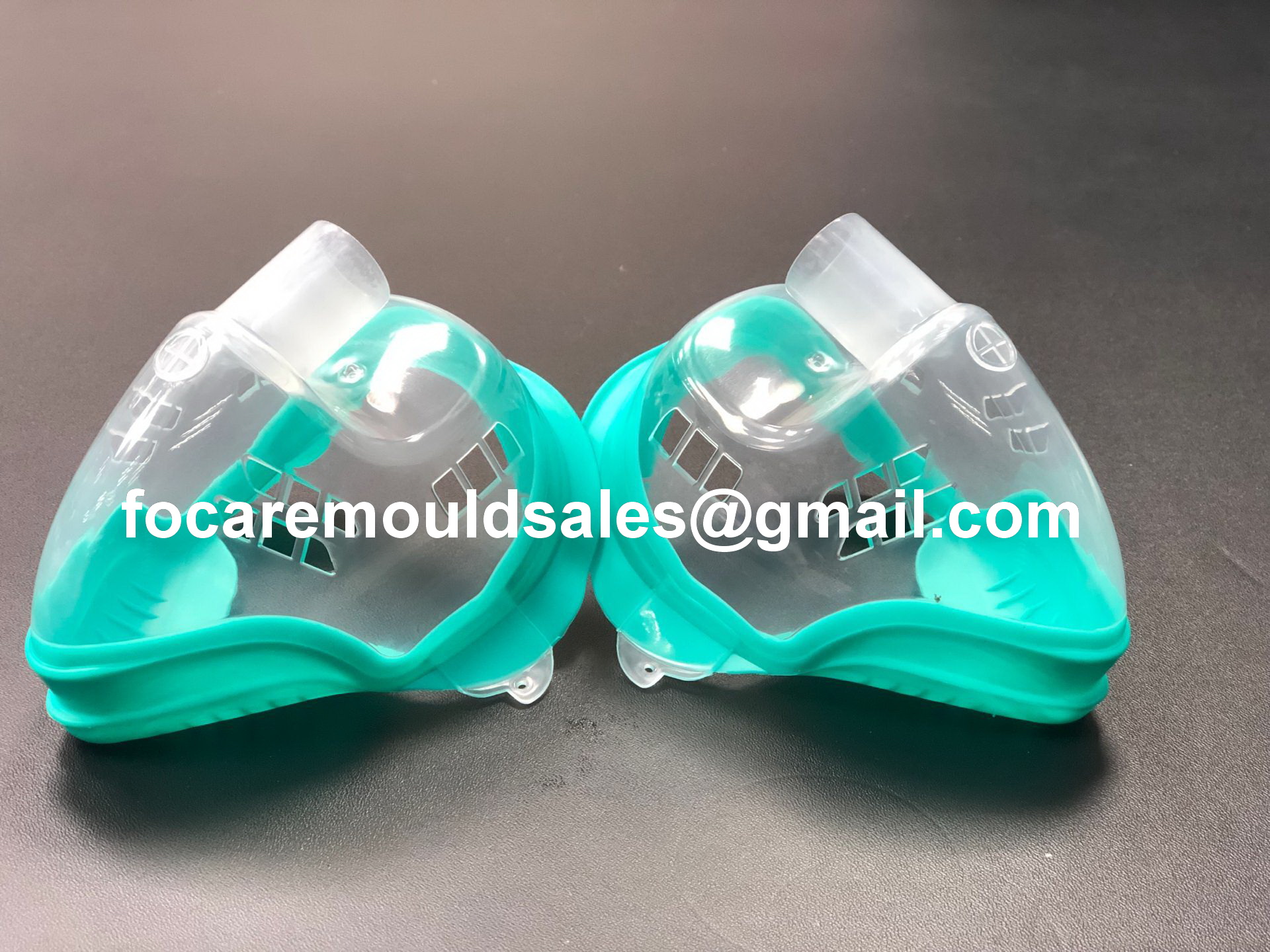 Two-color oxygen mask mold
