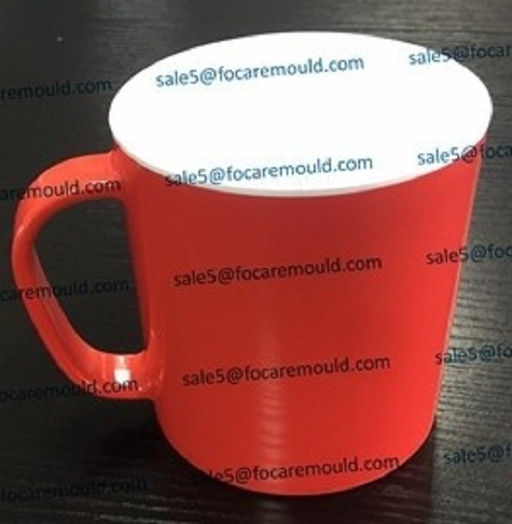 two-color plastic injection cup mold