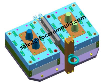 two-color plastic injection mold