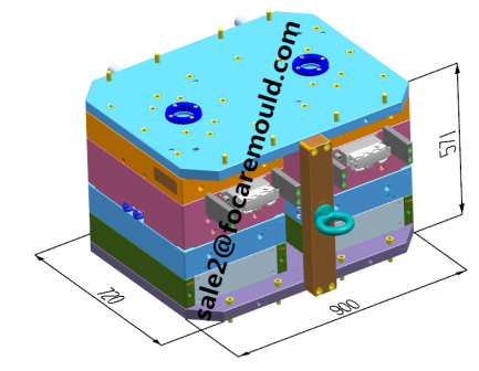 multi-color plastic injection moulds