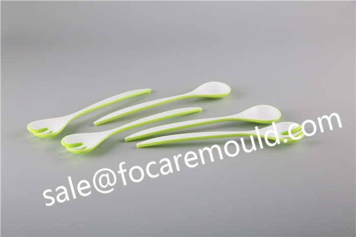 High quality Two-Color Plastic Salad Spoon & Fork Injection Mould Quotes,China Two-Color Plastic Salad Spoon & Fork Injection Mould Factory,Two-Color Plastic Salad Spoon & Fork Injection Mould Purchasing