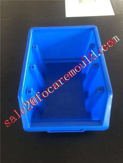 Plastic Modular Bevel Storage Box Injection Mould