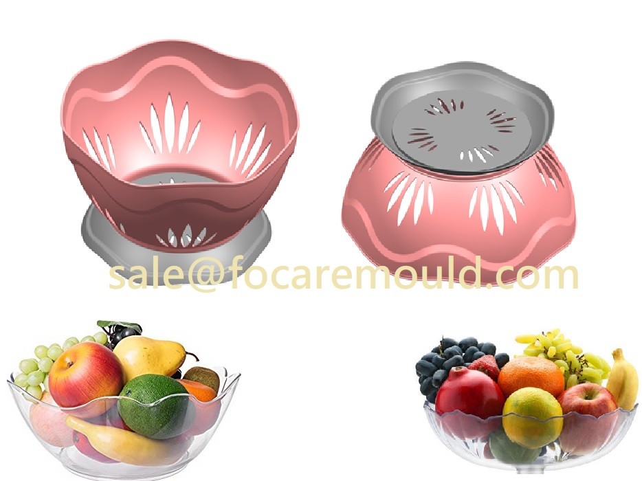 High quality Double Color Plastic Fruit Bowl Injection Mould Quotes,China Double Color Plastic Fruit Bowl Injection Mould Factory,Double Color Plastic Fruit Bowl Injection Mould Purchasing