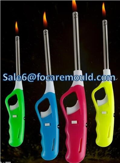 Two-Color plastic Lighter handle Injection Mould