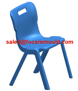 Plastic chair injection mold
