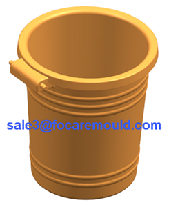 All-purpose bucket plastic injection mold