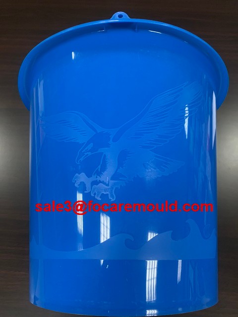 Plastic bucket injection mold