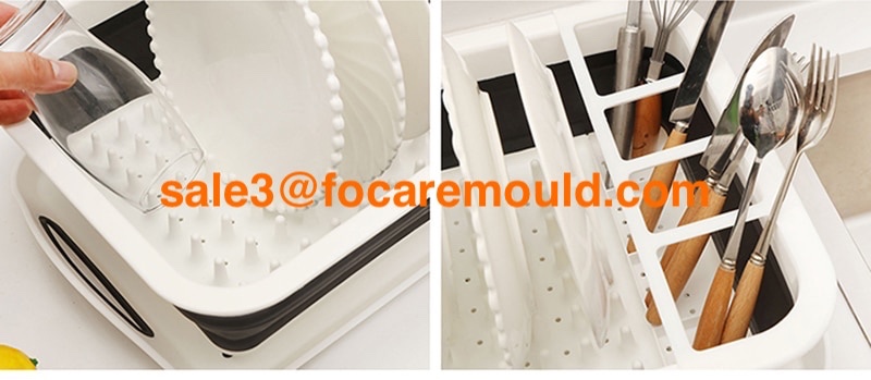 High quality Two-color foldable dish rack plastic injection mold Quotes,China Two-color foldable dish rack plastic injection mold Factory,Two-color foldable dish rack plastic injection mold Purchasing