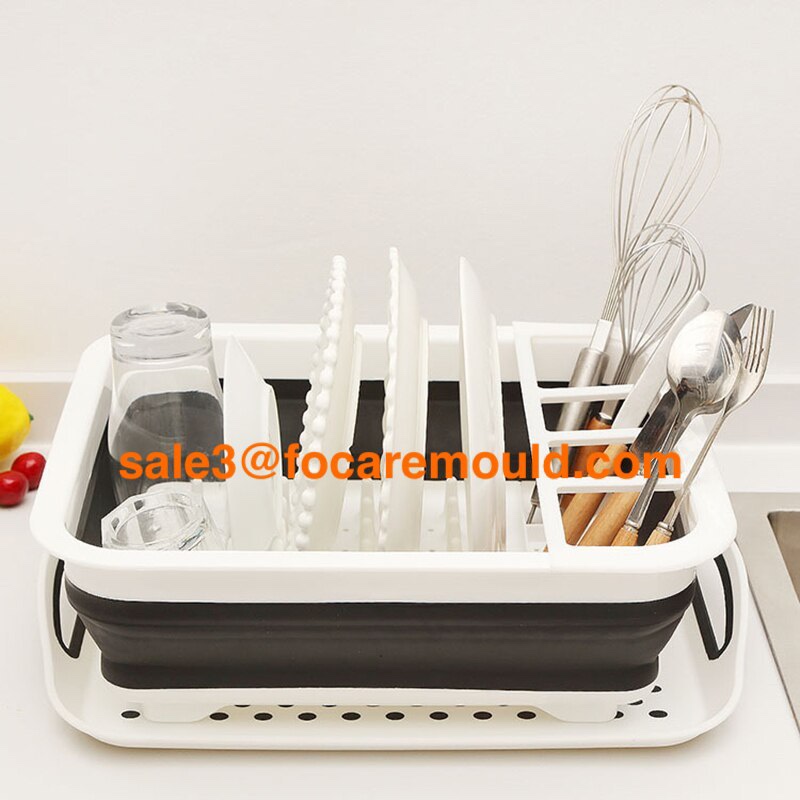High quality Two-color foldable dish rack plastic injection mold Quotes,China Two-color foldable dish rack plastic injection mold Factory,Two-color foldable dish rack plastic injection mold Purchasing