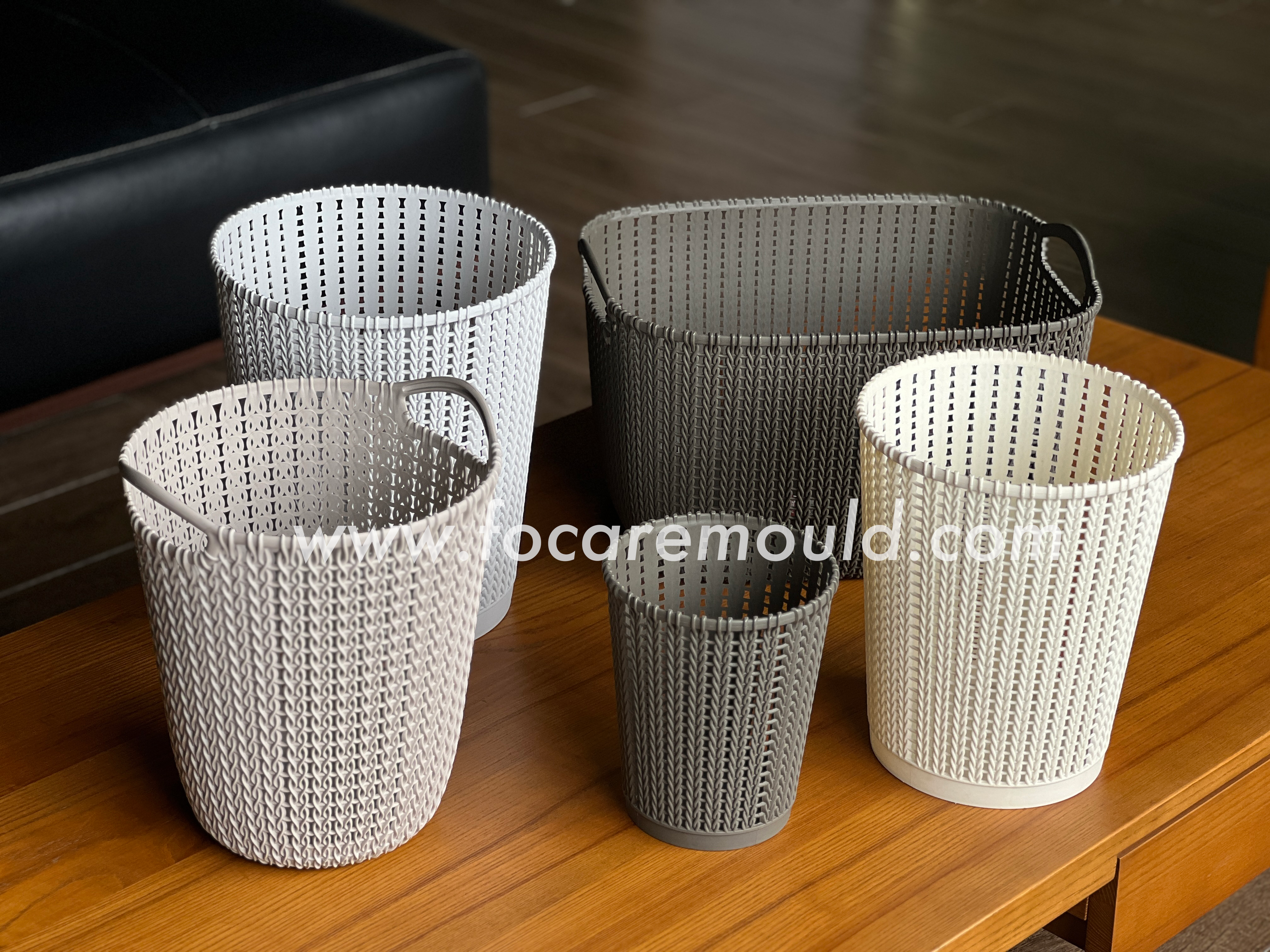 Plastic Weaving Rattan Baskets Injection Mould