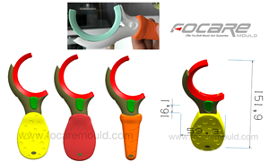 Two-Color Peeler Plastic Injection Mould