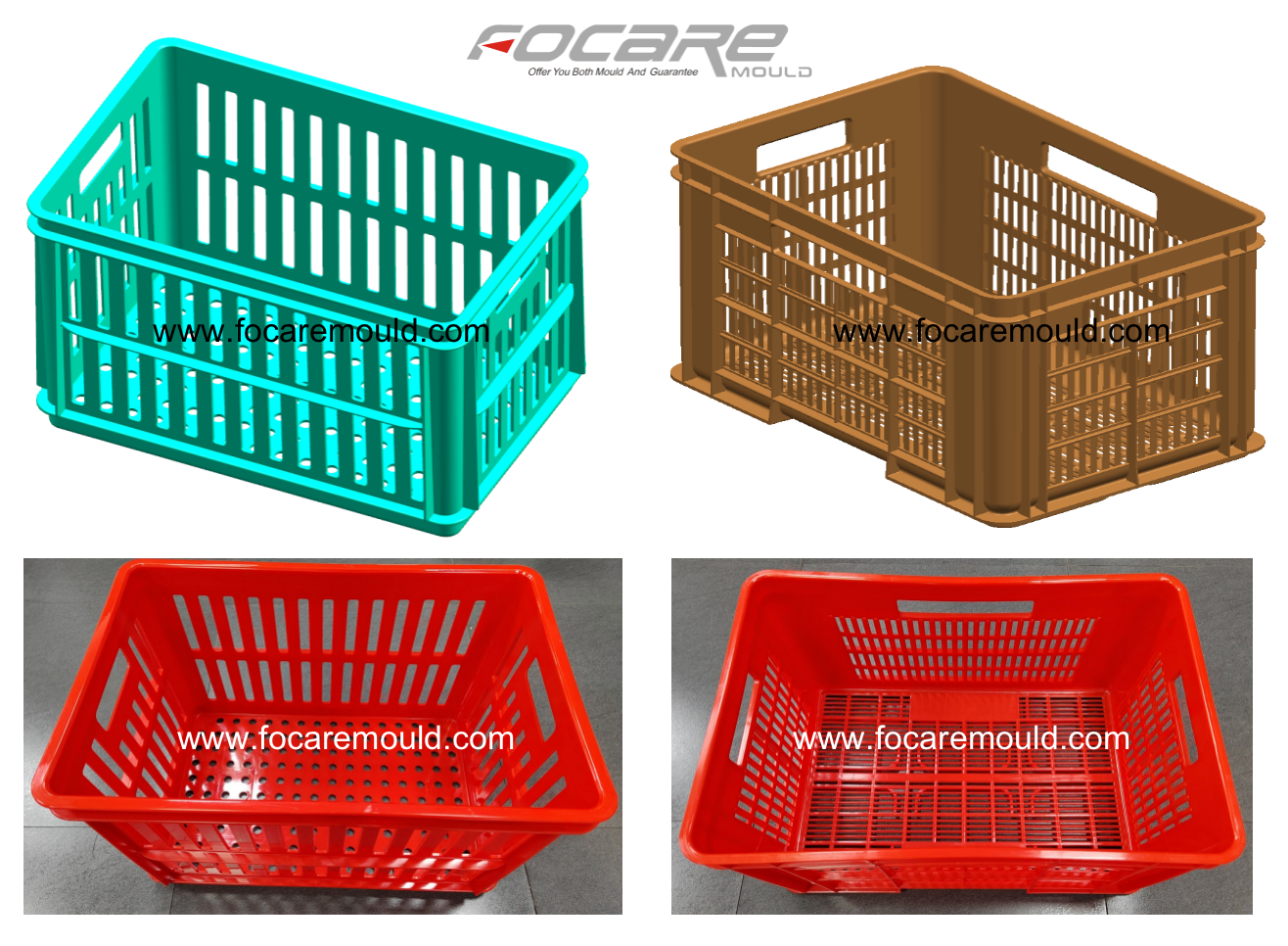 Mold Maker For Plastic Vegetable Fruit Plastic Crate Mould Crates