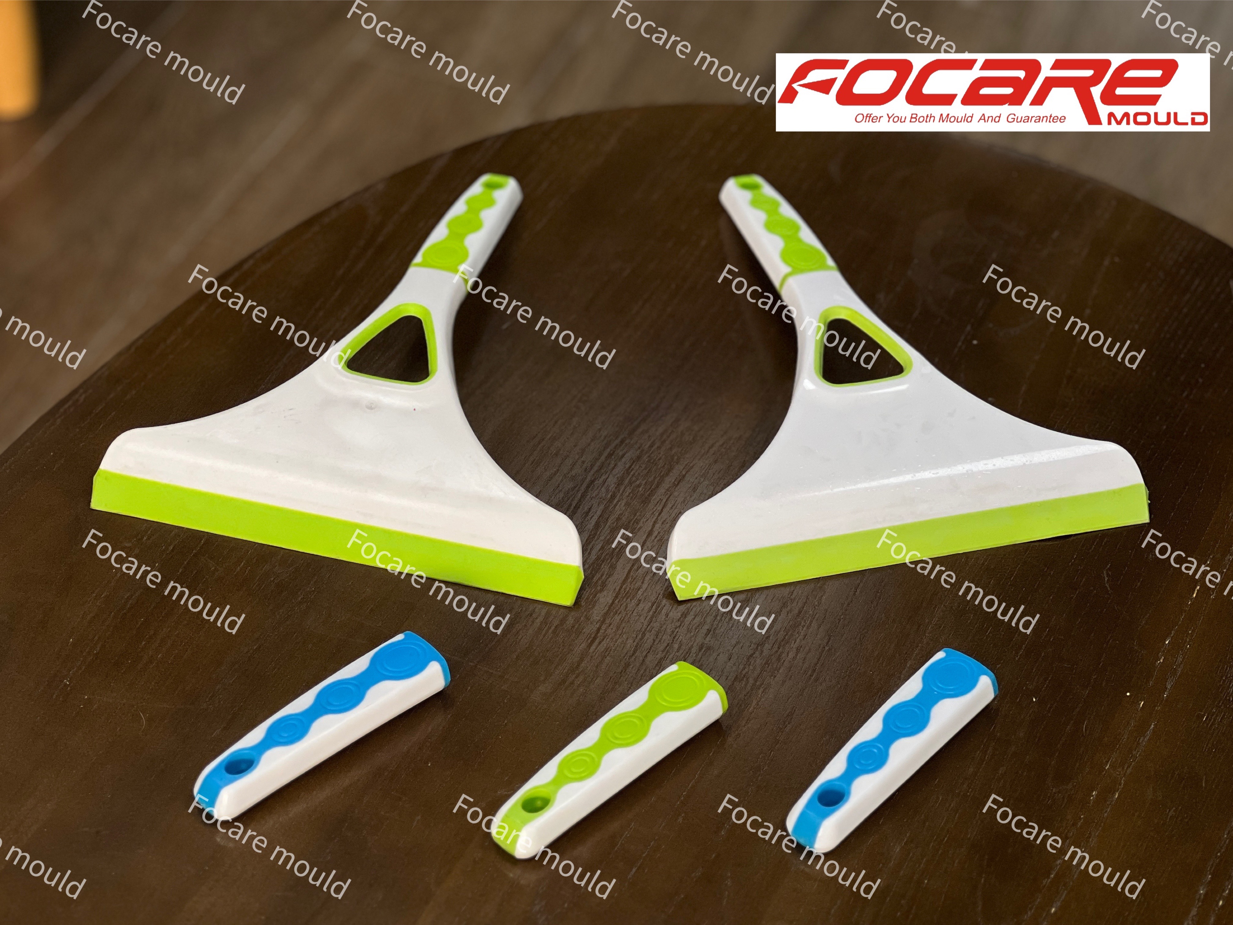 Two color squeegee mold