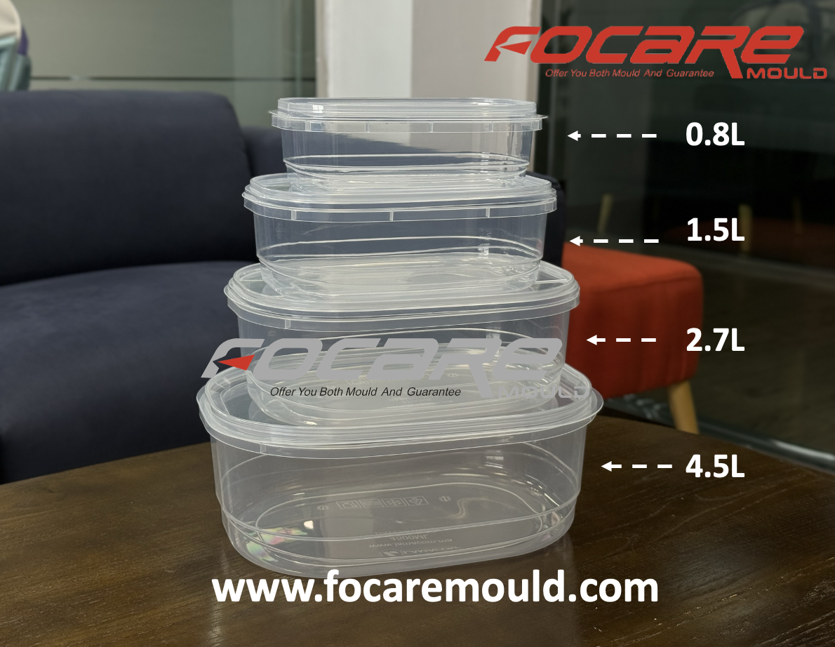 Thin-wall packaging food container mold