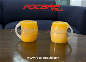 Two color plastic mug mold