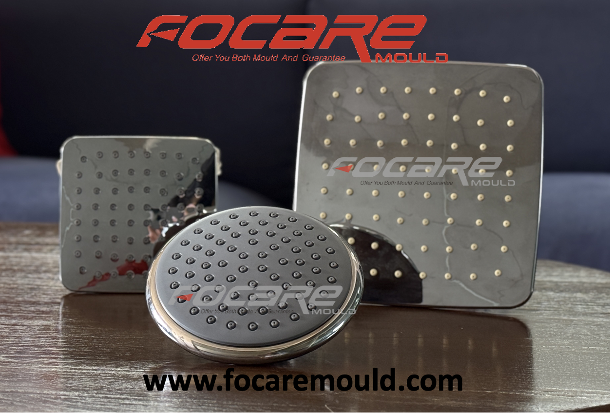 Two color overhead shower mold