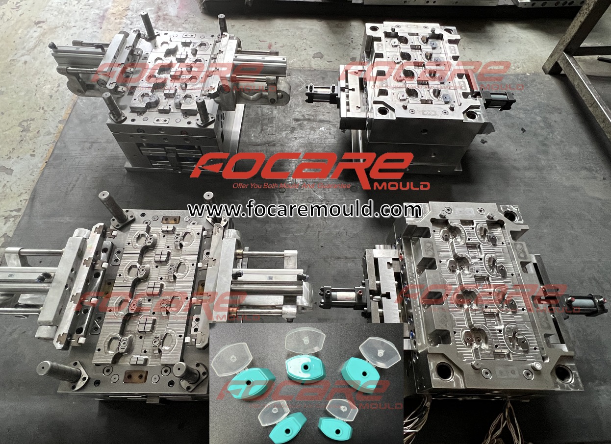 Two Color Flip Top Cap Mold
