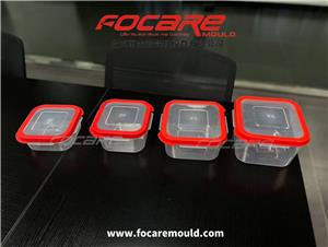 Two Color Plastic Food Containers