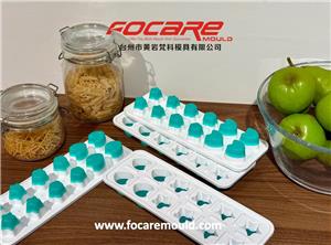 Two Color Ice Cube Tray Mold