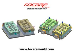 How We Solved Air Trap and Part Sticking Problems in a Two Color Wheel Mold