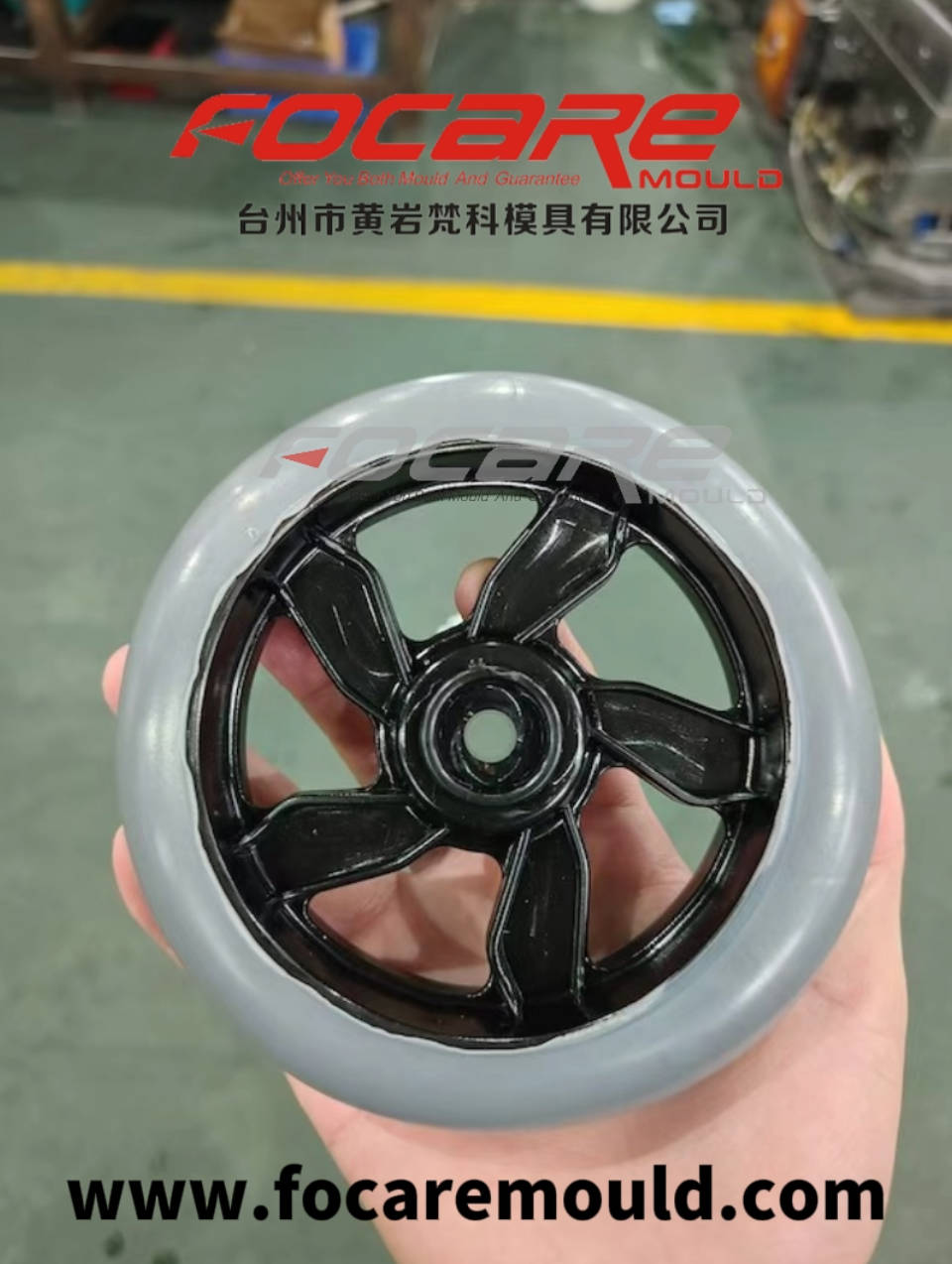 two color injection mold