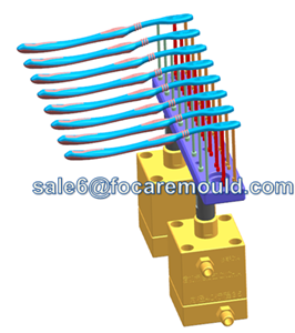 2K Toothbrush Handle Mould
