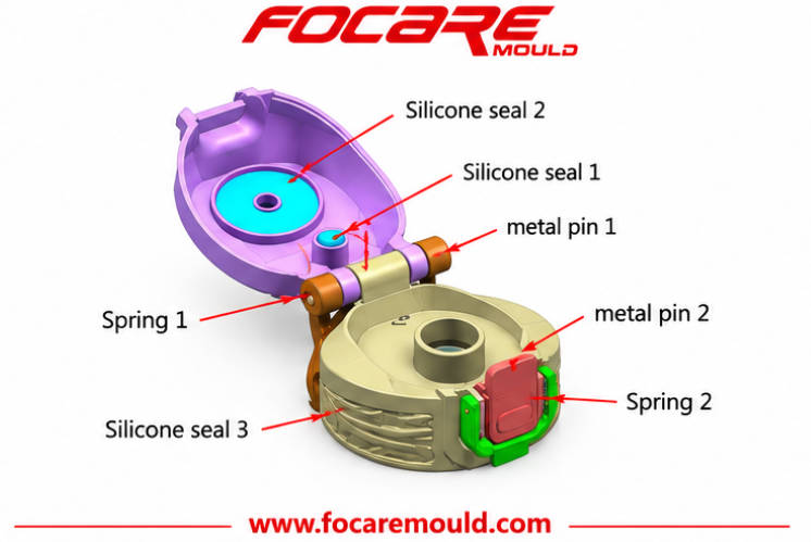 Plastic Bottle Cap Injection Mould