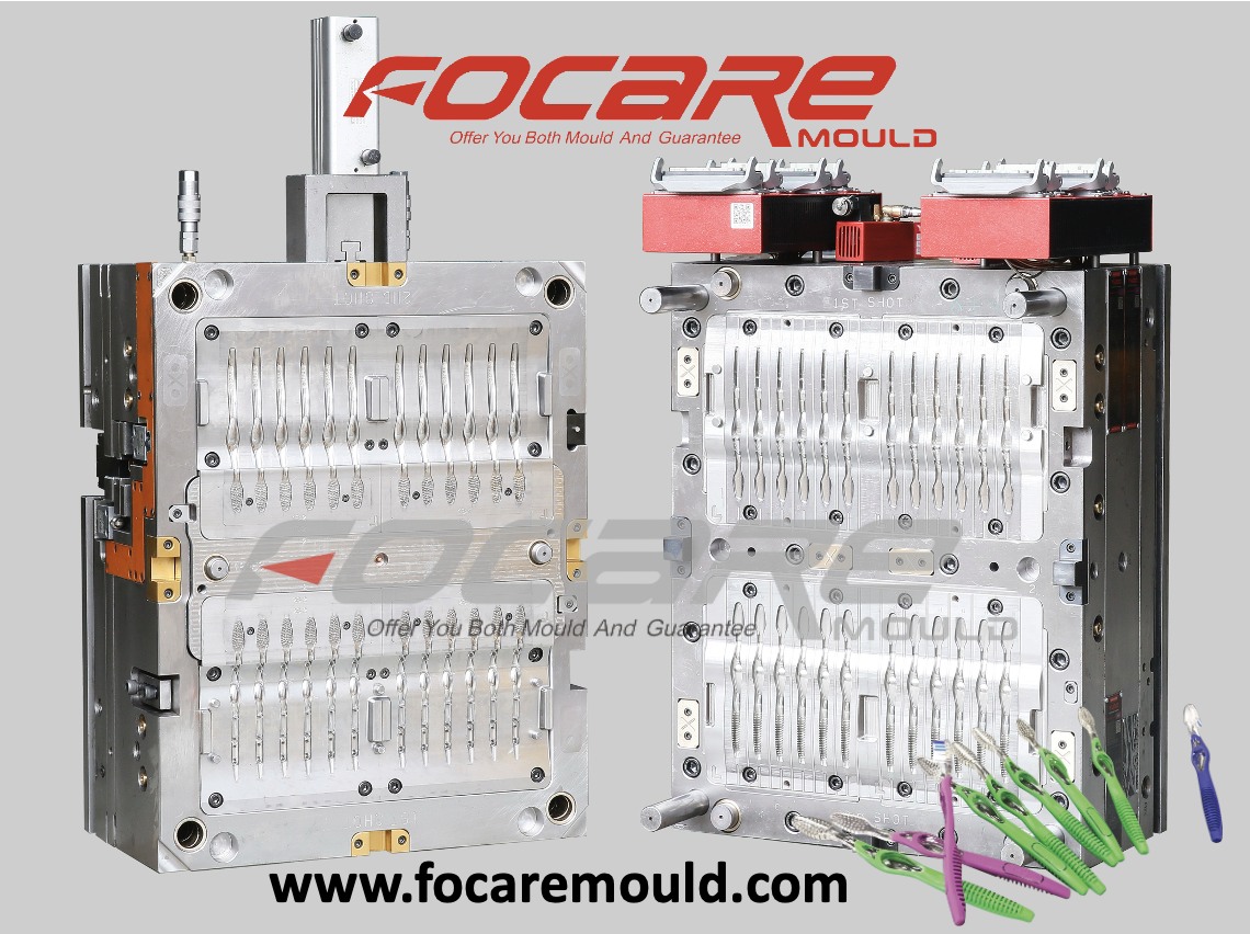 Two Color Toothbrush Handle Mold – 12+12 Cavity Case Study