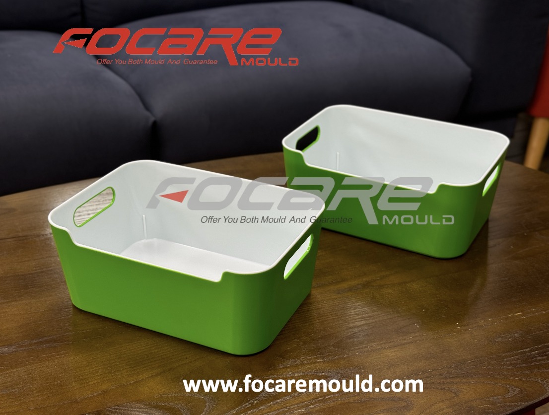 Two Color Storage Box Injection Mold