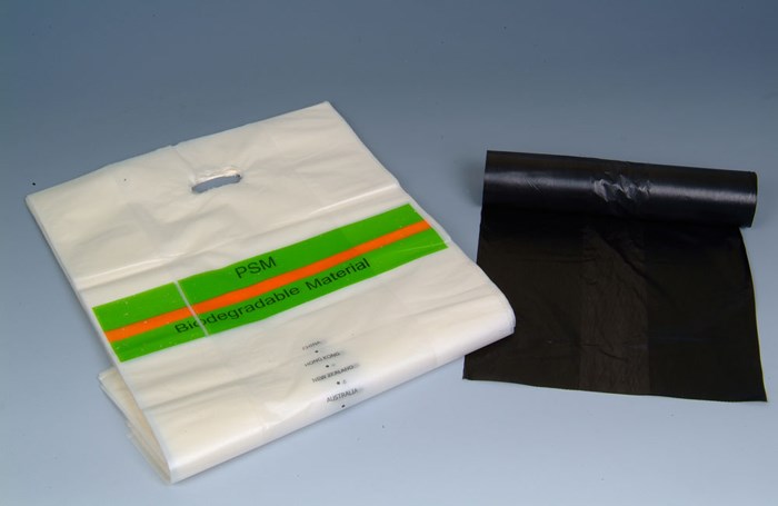 Biodegradable Patch Handle Carrier Bag