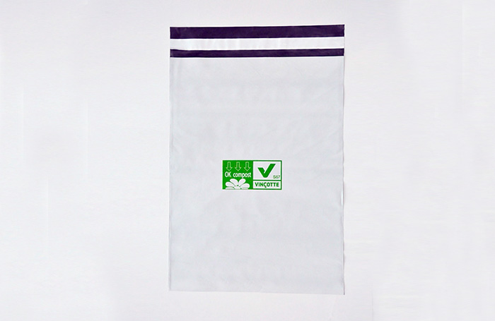 Biodegradable plastic mailing bags