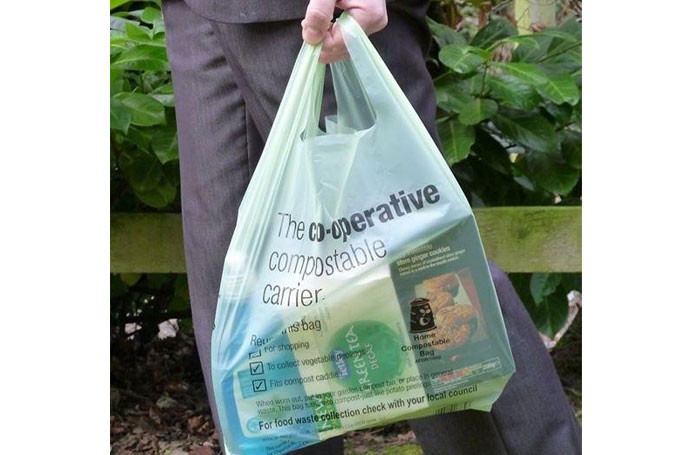 Compostable Plastic Shopping Bags