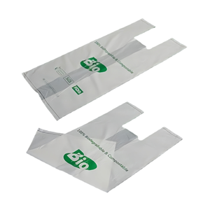 Biodegradable T Shirt Shopping Bags