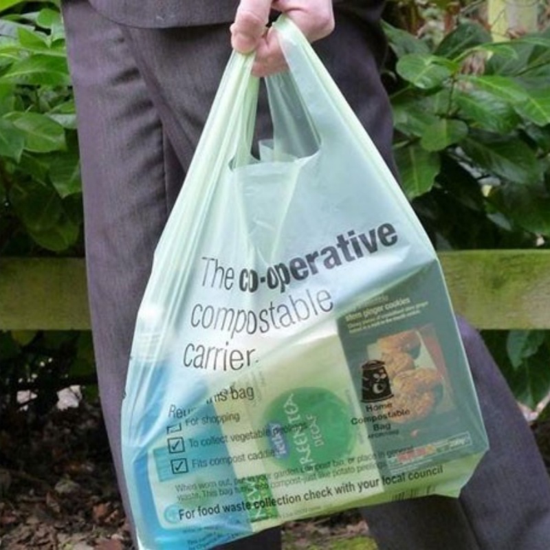 Китай Компостируемые пластиковые сумки, производитель