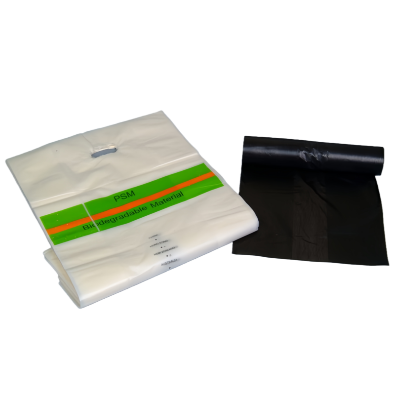 Китай Биоразлагаемая сумка для переноски с патч-ручкой, производитель