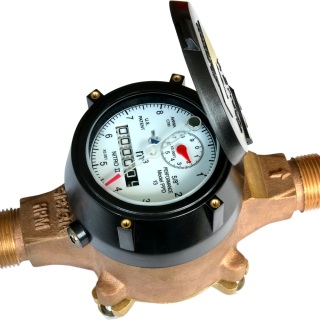 Contatore d'acqua volumetrico a pistone AWWA