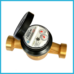 Contatore per acqua standard AWWA a getto singolo