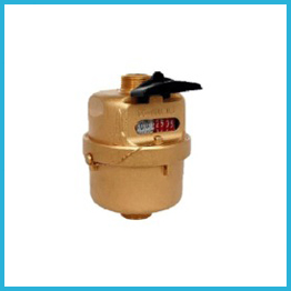 Rotary Piston Water Meter Brass