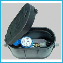 Scatola del misuratore di plastica