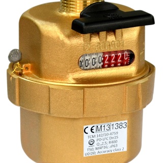 वॉल्यूमेट्रिक रोटरी पिस्टन जल मीटर