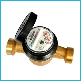 Single Jet Dry Type Water Meter MID Certificated