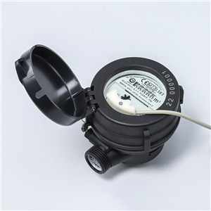 متر آب یکپارچه جت مایع مهر و موم شده پلاستیک