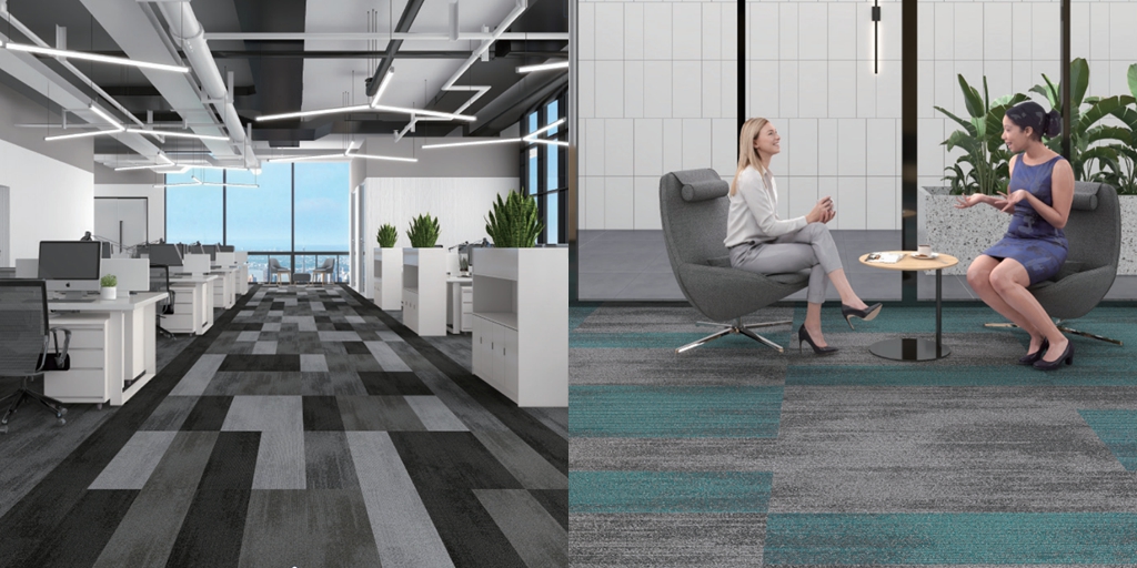 Modular Office Library Carpet Tile