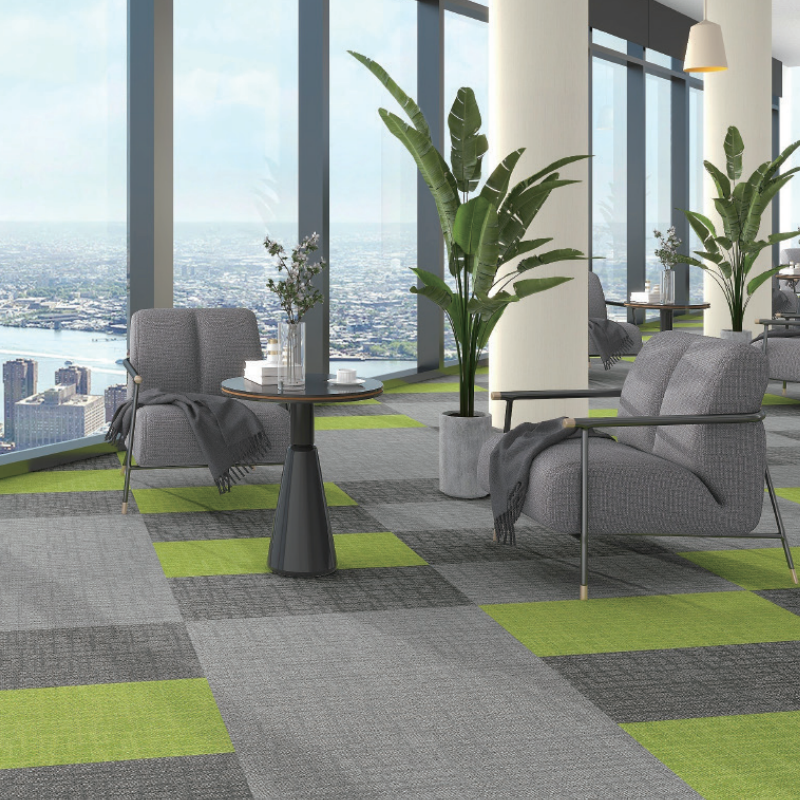 LAGOM226 High Quality Nylon Commercial Carpet Tiles Factory