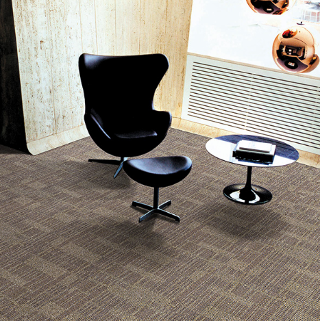 AMO Fashion Voxglor Commercial Nylon Carpet Tile Factory
